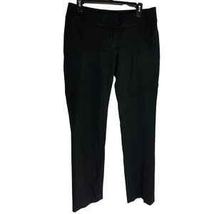 LOFT Black Straight Leg Stretch Trousers